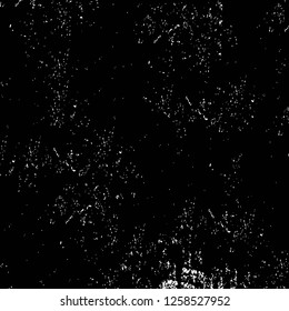 Vector grunge overlay texture. Black and white background
