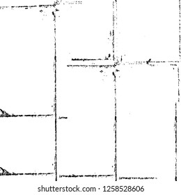 Vector grunge overlay texture. Black and white background