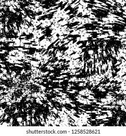 Vector grunge overlay texture. Black and white background