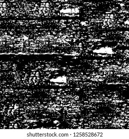 Vector grunge overlay texture. Black and white background