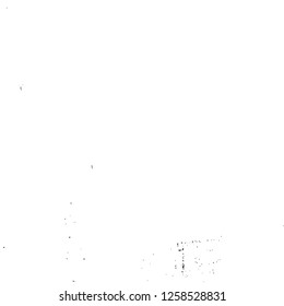 Vector grunge overlay texture. Black and white background