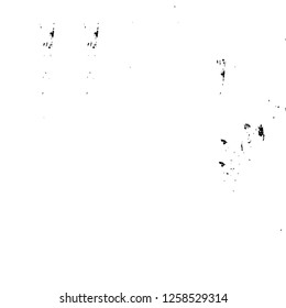 Vector grunge overlay texture. Black and white background