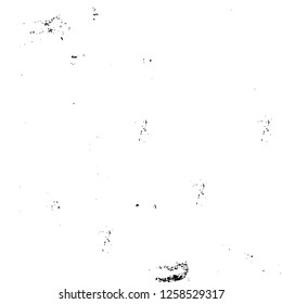 Vector grunge overlay texture. Black and white background
