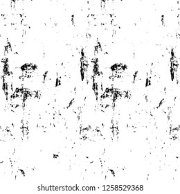 Vector grunge overlay texture. Black and white background