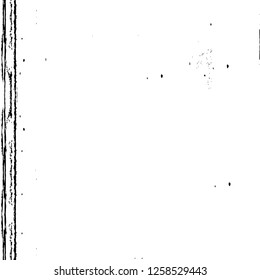 Vector grunge overlay texture. Black and white background