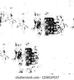 Vector grunge overlay texture. Black and white background