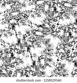 Vector grunge overlay texture. Black and white background
