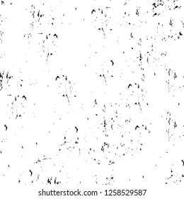 Vector grunge overlay texture. Black and white background