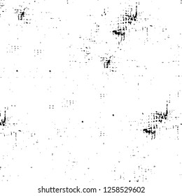 Vector grunge overlay texture. Black and white background