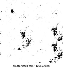 Vector grunge overlay texture. Black and white background