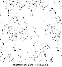 Vector grunge overlay texture. Black and white background