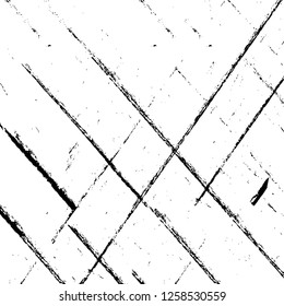 Vector grunge overlay texture. Black and white background