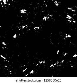 Vector grunge overlay texture. Black and white background