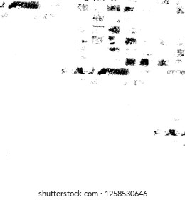 Vector grunge overlay texture. Black and white background
