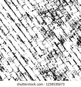 Vector grunge overlay texture. Black and white background