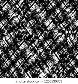 Vector grunge overlay texture. Black and white background