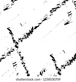 Vector grunge overlay texture. Black and white background