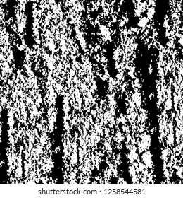 Vector grunge overlay texture. Black and white background