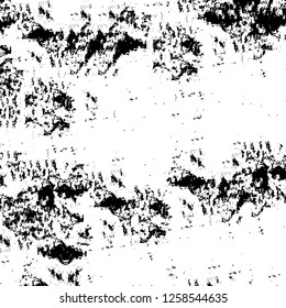 Vector grunge overlay texture. Black and white background