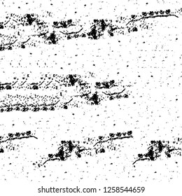 Vector grunge overlay texture. Black and white background