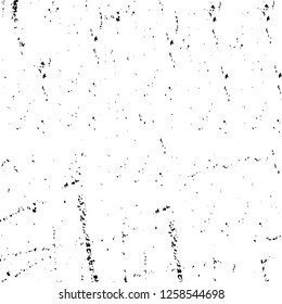 Vector grunge overlay texture. Black and white background