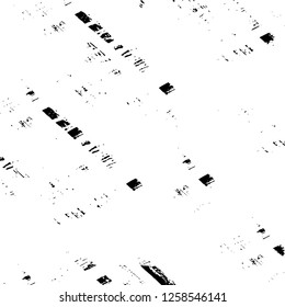 Vector grunge overlay texture. Black and white background
