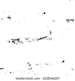 Vector grunge overlay texture. Black and white background