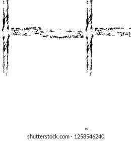 Vector grunge overlay texture. Black and white background