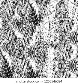 Vector grunge overlay texture. Black and white background