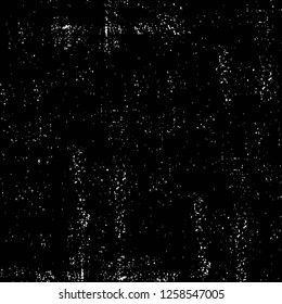Vector grunge overlay texture. Black and white background