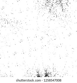 Vector grunge overlay texture. Black and white background