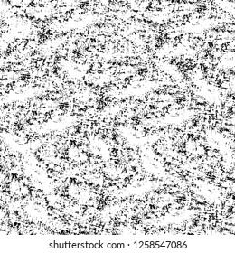 Vector grunge overlay texture. Black and white background