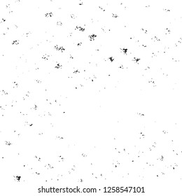 Vector grunge overlay texture. Black and white background