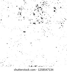 Vector grunge overlay texture. Black and white background