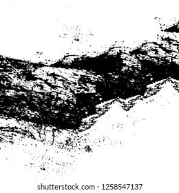 Vector grunge overlay texture. Black and white background