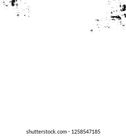 Vector grunge overlay texture. Black and white background