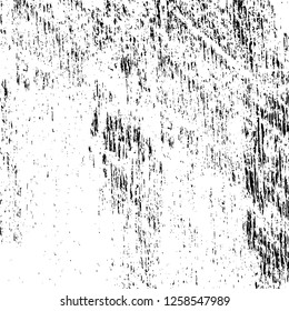 Vector grunge overlay texture. Black and white background