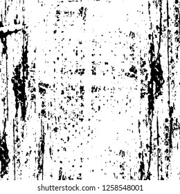 Vector grunge overlay texture. Black and white background
