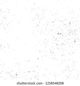 Vector grunge overlay texture. Black and white background