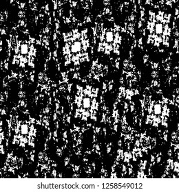 Vector grunge overlay texture. Black and white background