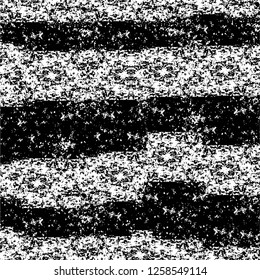 Vector grunge overlay texture. Black and white background