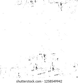 Vector grunge overlay texture. Black and white background