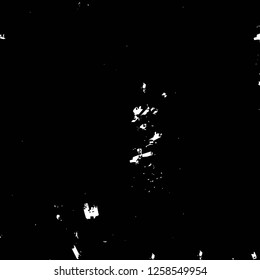 Vector grunge overlay texture. Black and white background