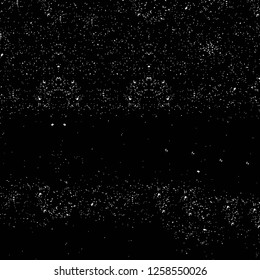 Vector grunge overlay texture. Black and white background