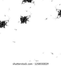 Vector grunge overlay texture. Black and white background
