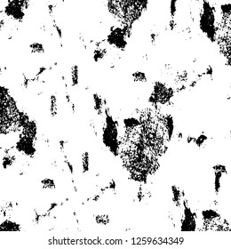 Vector grunge overlay texture. Black and white background