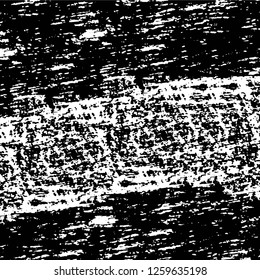 Vector grunge overlay texture. Black and white background