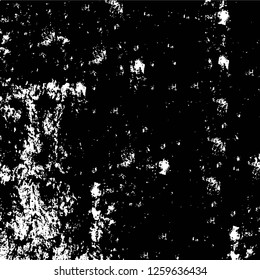 Vector grunge overlay texture. Black and white background