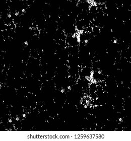 Vector grunge overlay texture. Black and white background