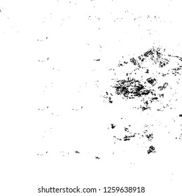 Vector grunge overlay texture. Black and white background